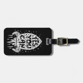 Ja, je kunt Rocketship Bagagelabel (Voorkant horizontaal)