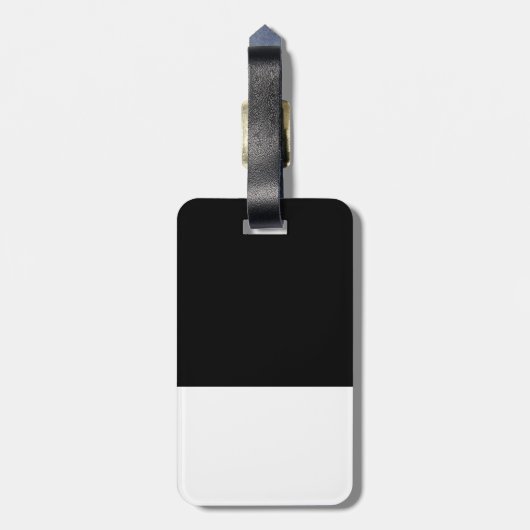 Ja, je kunt Rocketship Bagagelabel (Achterkant verticaal)