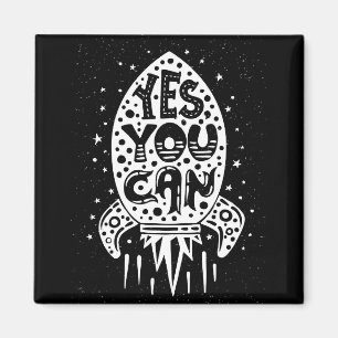 Ja, je kunt Rocketship Magneet