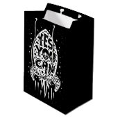 Ja, je kunt Rocketship Medium Cadeauzakje (Achterkant Gekanteld)