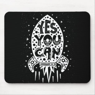 Ja, je kunt Rocketship Muismat