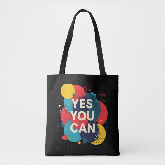 Ja, je kunt tote bag (Voorkant)