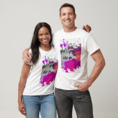 Ja, jij bent in typografie T-shirt (Unisex)