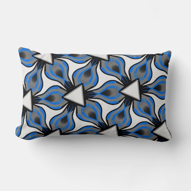 Ja. Jimette Design Turquoise White Kussen (Voorkant)