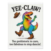 Ja, klauw! foto afdruk (Voorkant)