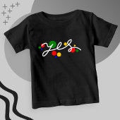 Ja - Kleurrijk Baby T-shirt T-shirt | DP7Art