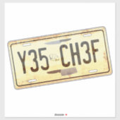 JA KOK Koel Verweerd Tekst Citaat Sticker (Vel)