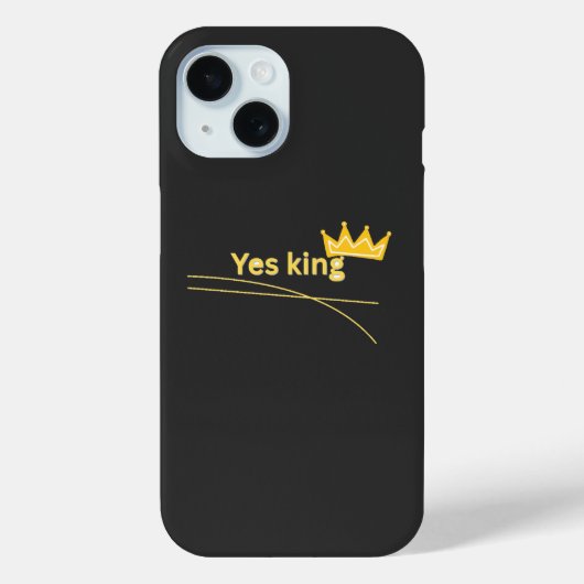 Ja Koning Kroon Grappige Meme Case-Mate iPhone Case (Achterkant)