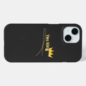 Ja Koning Kroon Grappige Meme Case-Mate iPhone Case (Achterkant (horizontaal))