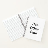 Ja! Linkshandig genie Notitieboek (Binnen)