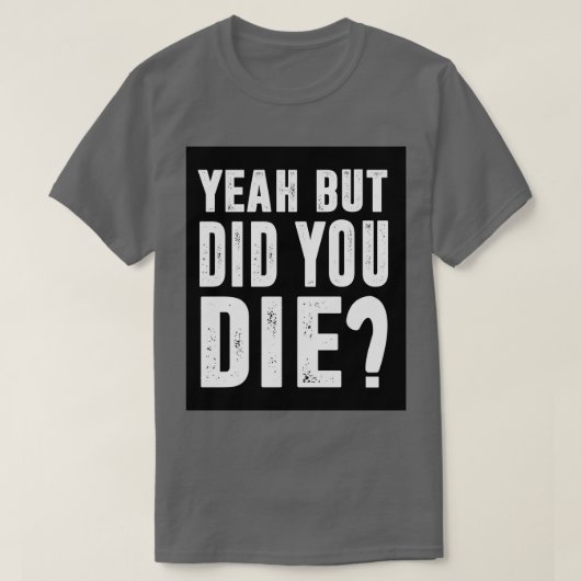 Ja, maar ben je 2? t-shirt (Design voorkant)