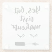 Ja, maar eerst Makeup Glazen Onderzetter (Achterkant)