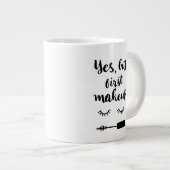Ja, maar eerst Makeup Grote Koffiekop (Voorkant rechts)