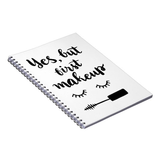 Ja, maar eerst Makeup Notitieboek (Rechterzijde)