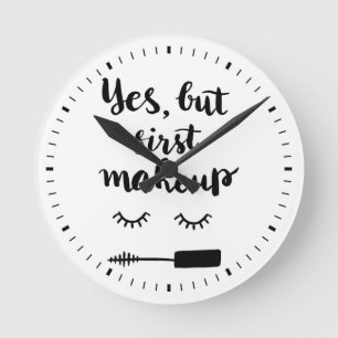 Ja, maar eerst Makeup Ronde Klok