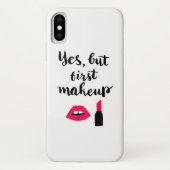 Ja, maar eerst Makeup | Snop. Case-Mate iPhone Case (Achterkant)