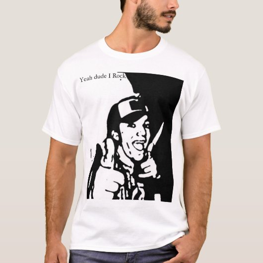 Ja Man, ik Rock T-shirt (Voorkant)