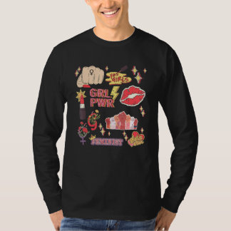 Ja Meid  Vrouwenpower  Internationale Vrouwendag v T-shirt