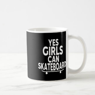Ja, meiden kunnen skateboarden - Grappig skateboar Koffiemok