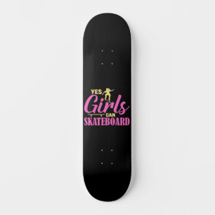 Ja meisjes kunnen skateboard