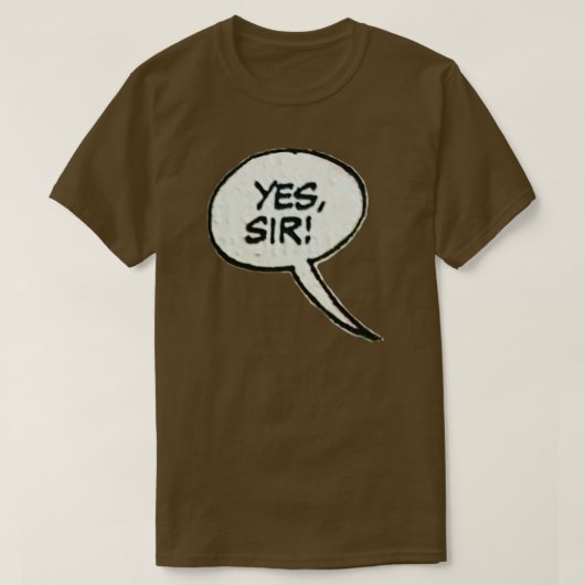 Ja meneer t-shirt (Design voorkant)