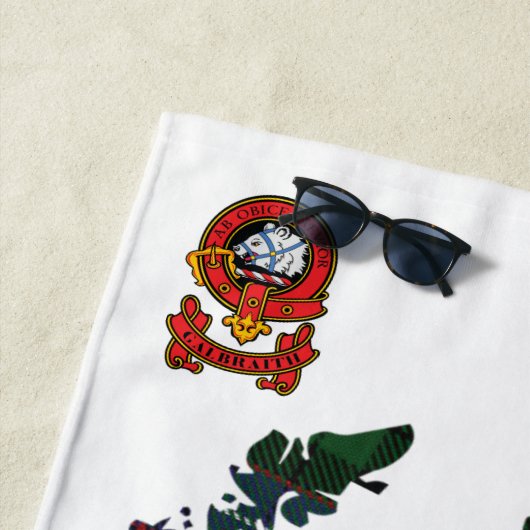 Ja. Mijn Clan was in Galbraith Beach Towel. Strandlaken (In situ)