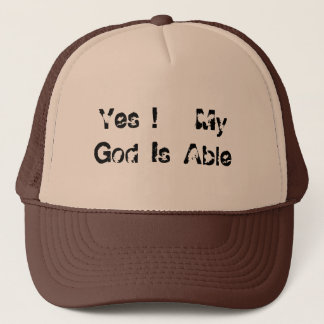Ja!   Mijn God kan Trucker Pet