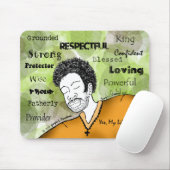 Ja, mijn leven is belangrijk muismat (Met muis)