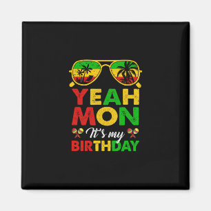 Ja Mon Jamaicaanse Jamaica Verjaardagsfeestje Meis Magneet