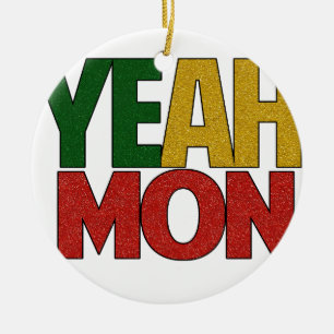 Ja Mon Jamaican Vacation Keramisch Ornament