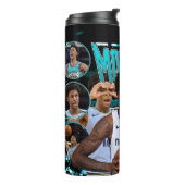 Ja Morant | Basketball Bootleg Tumbler Thermosbeker (Gedraaid links)