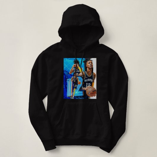 Ja Morant Dunk Poster Poster Hoodie (Design voorkant)
