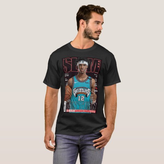 Ja Morant slam Classic T-Shirt (Voorkant volledig)
