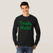 Ja Nah Australia Aussie for Australian Slang T-shirt (Voorkant volledig)