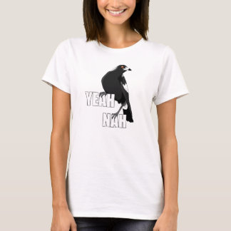 Ja Nah grappig Australisch slang magpie shirt