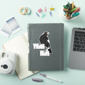 Ja nah grappige Australische magpie sticker (iPad Cover)