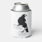 Ja Nah grappige Australische slang magpie koelbox Blikjeskoeler (Blikje Achterkant)