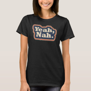Ja nah Regenboog woordspeling onzekerheid Misverst T-shirt