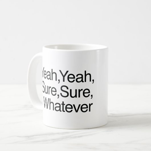 Ja, natuurlijk zeker wat koffiemok (Voorkant links)