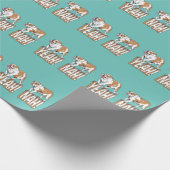 Ja, nee! Bulldogs Cadeaupapier (Hoek)