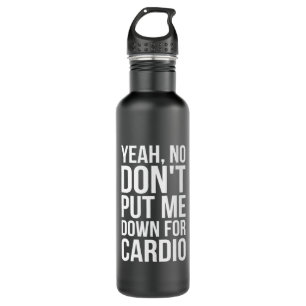 Ja, nee, doe me niet voor Cardio Waterfles