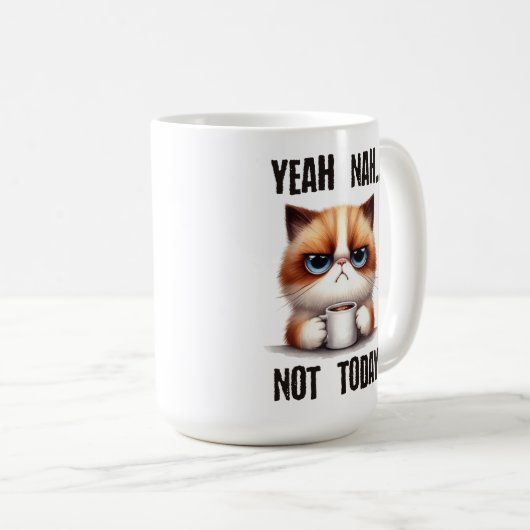 Ja..nee..niet vandaag koffiemok (Voorkant rechts)