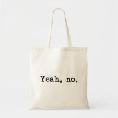 Ja, nee tote bag (Voorkant)