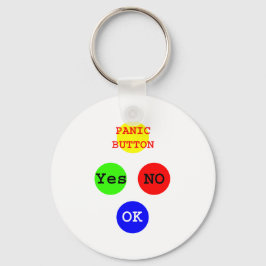 Ja Neen Button De MUSEUM Zazzle Gifts Sleutelhanger
