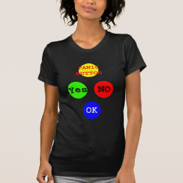 Ja Neen Button De MUSEUM Zazzle Gifts T-shirt