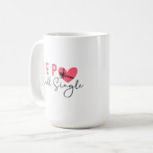 Ja, nog steeds single  koffiemok (Voorkant links)