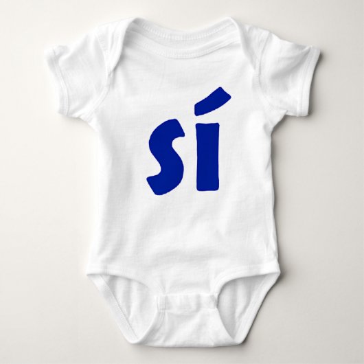 Ja of Nee baby Romper (Voorkant)