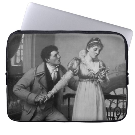 Ja of Nee Laptop Sleeve (Voorkant)