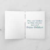 Ja of niet... feestdagen kaart (Binnen)