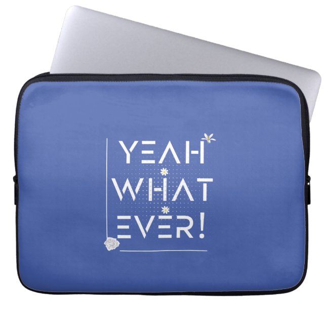 Ja, ongeacht ontwerp laptop sleeve (Voorkant)